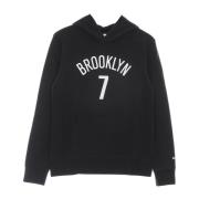 Nike Brooklyn Nets Durant Hoodie Black, Herr