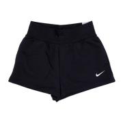 Nike Phoenix Svarta Fleece Shorts Black, Dam