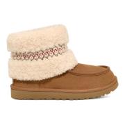 UGG Fläta Mini Stövlar Brown, Dam