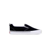 Vans Slip-On Låg Topp Svart/Vit Sneakers Black, Herr