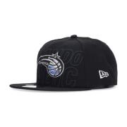 New Era Orlando Magic Draft Cap Flat Visor Black, Unisex