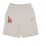 New Era Dodgers Baseball Team Shorts Stone Brown Gray, Herr