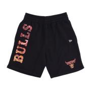 New Era Chicago Bulls Sweatpants Tracksuit Water Print Black, Herr