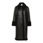 Soaked in Luxury Stilren Slelora Coat Jacka Svart Black, Dam