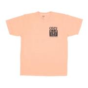 Obey Fredsvapen Klassisk Tee Pigment Persika Pink, Herr