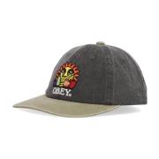 Obey Fruit Pigment Snapback Cap Gray, Herr