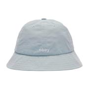 Obey Surf Spray Nylon Ostrukturerad Bucket Hat Blue, Herr