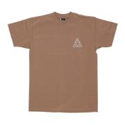 HUF Triangle Tee Camel Kortärmad T-shirt Brown, Herr