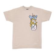 HUF Ler Herr Tee Kortärmad Crew Beige, Herr