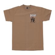 HUF Unity Song Tee Herr T-shirt Brown, Herr