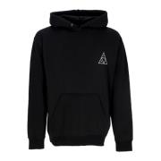 HUF Svart Triple Triangle Hoodie Set Black, Herr