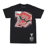 Mitchell & Ness Chicago Bulls NBA Tee Svart Black, Herr