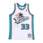 Mitchell & Ness Grant Hill Swingman Jersey Detroit Pistons White, Herr