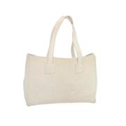 Celine Vintage Pre-owned Tyg celine-vskor White, Dam