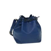 Louis Vuitton Vintage Pre-owned Laeder louis-vuitton-vskor Blue, Dam