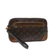 Louis Vuitton Vintage Pre-owned Canvas louis-vuitton-vskor Brown, Dam