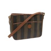 Fendi Vintage Pre-owned Canvas fendi-vskor Brown, Dam