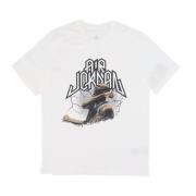 Jordan Grafisk T-shirt Vit/Svart Kortärmad White, Herr