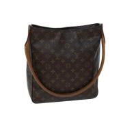 Louis Vuitton Vintage Pre-owned Canvas louis-vuitton-vskor Brown, Dam