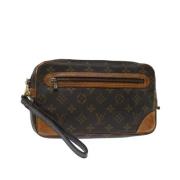 Louis Vuitton Vintage Pre-owned Canvas louis-vuitton-vskor Brown, Dam