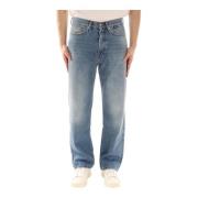 Iuter Straight Jeans Blue, Herr