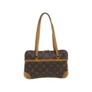 Louis Vuitton Vintage Pre-owned Canvas handvskor Brown, Dam