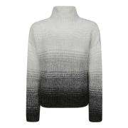 Dondup Gradient Turtleneck Sweater Gray, Dam