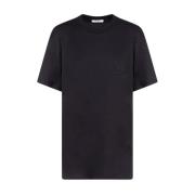 Max Mara Broderad Logotyp T-shirt Black, Herr