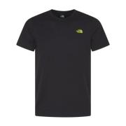 The North Face Festival Tee Shirts Black, Dam