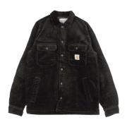 Carhartt Wip Sammet Quiltad Skjortjacka Black, Herr