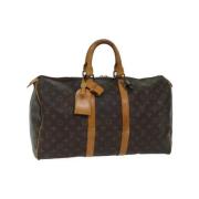 Louis Vuitton Vintage Pre-owned Canvas louis-vuitton-vskor Brown, Dam