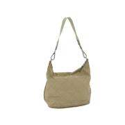 Prada Vintage Pre-owned Nylon prada-vskor Beige, Dam