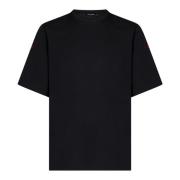 Dsquared2 Svart Logo Crewneck T-shirt Aw24 Black, Herr