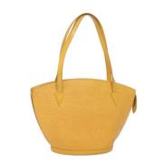 Louis Vuitton Vintage Pre-owned Laeder louis-vuitton-vskor Yellow, Dam