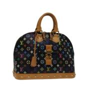 Louis Vuitton Vintage Pre-owned Canvas handvskor Black, Dam