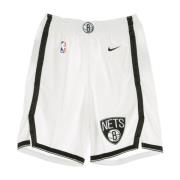 Nike Basketball Swingman Shorts Brooklyn Nets Style White, Herr