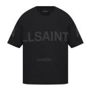 AllSaints T-shirt Biggy Black, Herr