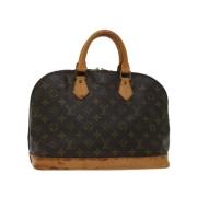 Louis Vuitton Vintage Pre-owned Canvas handvskor Brown, Dam