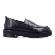 Ami Paris Svarta Chunky Loafers Stängda Skor Black, Herr