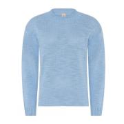 Skovhuus Melange Turtleneck Pullover Aqua Green Blue, Dam