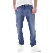 Diesel Tapered Stretch JoggJeans - Medium Denim Blue, Herr