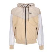 Nike Sportswear Windrunner Hooded Jacket White Beige, Herr