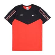 Nike Sportswear Repeat Tee Lt Crimson/Black/White Red, Herr