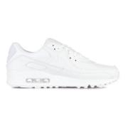 Nike Vit Läder Låg Sneaker White, Herr