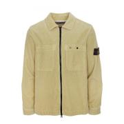 Stone Island Corduroy Overshirt Beige, Herr