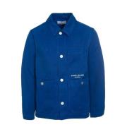 Stone Island Kent Krage Overshirt Blue, Herr