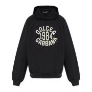 Dolce & Gabbana Hoodie Black, Herr