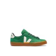 Veja Mocka Sneakers Green, Herr