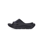 Hoka One One Snabbtorkande Recovery Sliders med Ventilerade Spår Black...