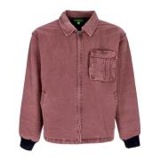 HUF Canvas Arbetsjacka Vin Red, Herr